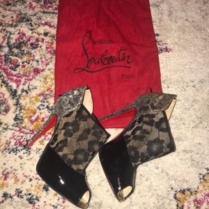 AUTHENTIC CHRISTIAN LOUBOUTIN HEELS🍷